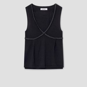 Plissé Top