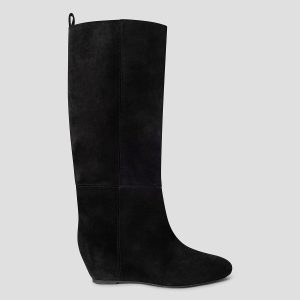 Wedge Suede Boot